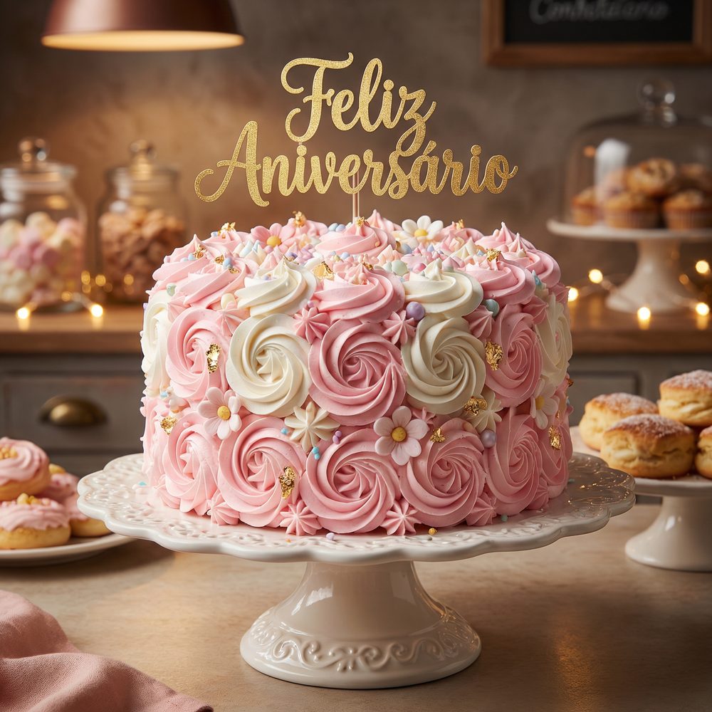 Bolo de Festa c/ Chantininho